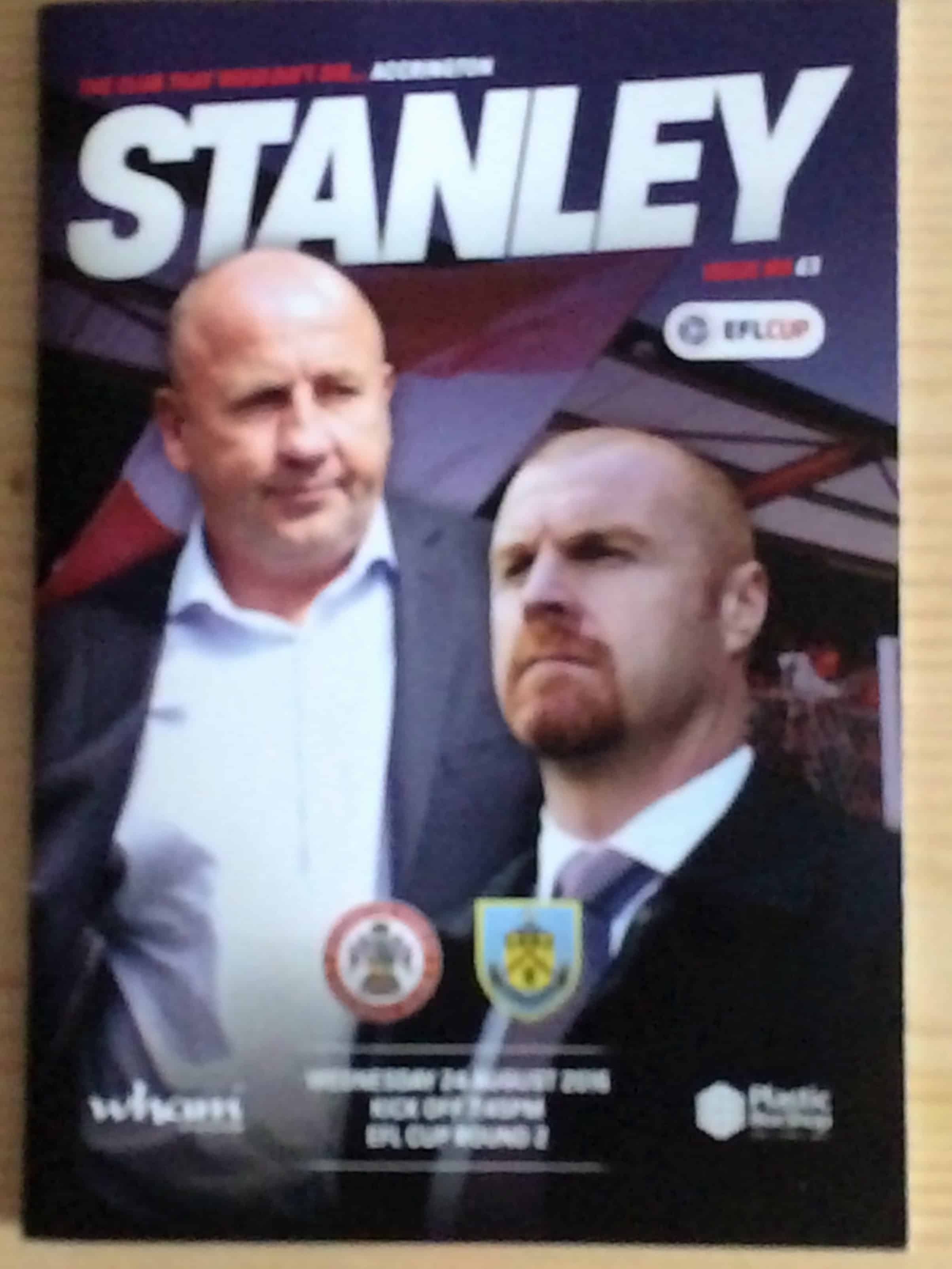 Accrington Stanley FC v Burnley FC